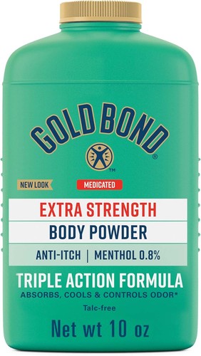 Medicated talc free - medicated, body