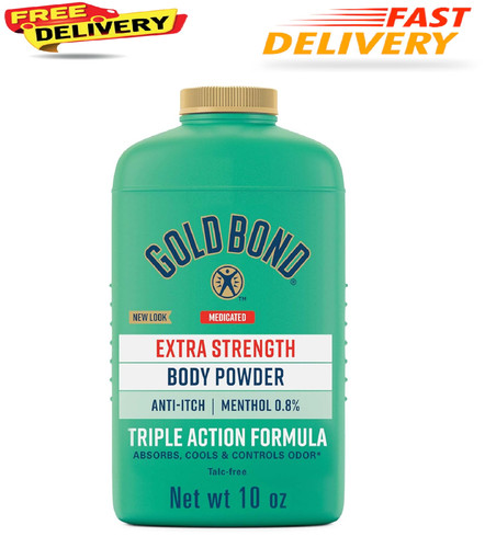 Gold bond medicated talc - gold,