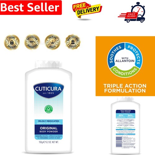 Mildly medicated body powder - medicated,