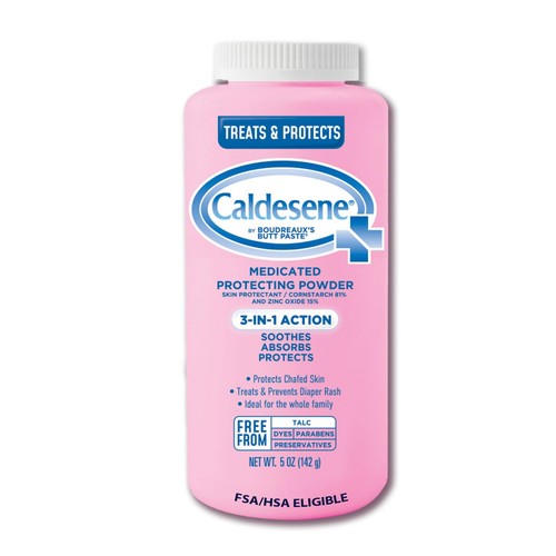 Medicated body powder zinc - body,
