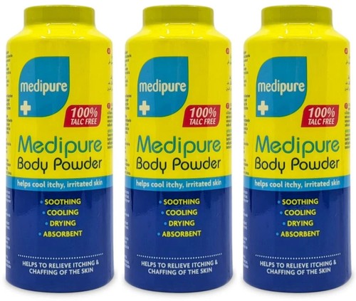 Medicated body powder - body,