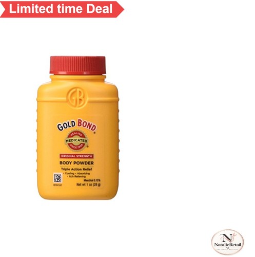 Medicated body powder - body, talc