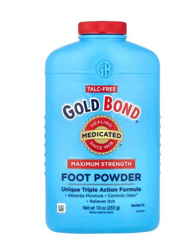 Gold bond medicated talc - gold, talc-free