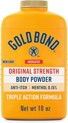 Medicated body powder talc - body,