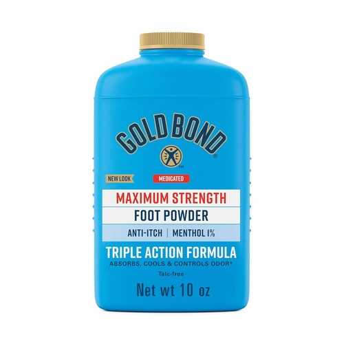 Gold bond medicated talc free - gold,