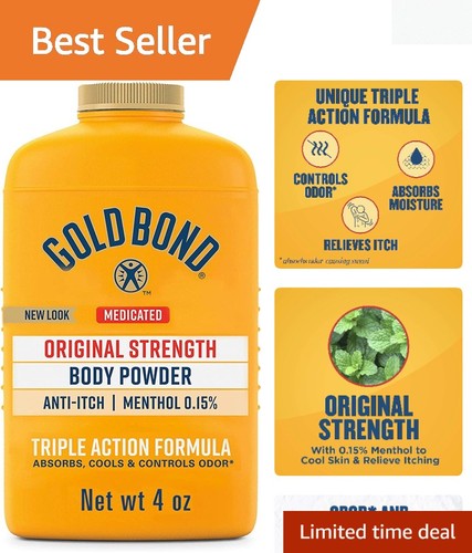 Medicated body powder for - body,