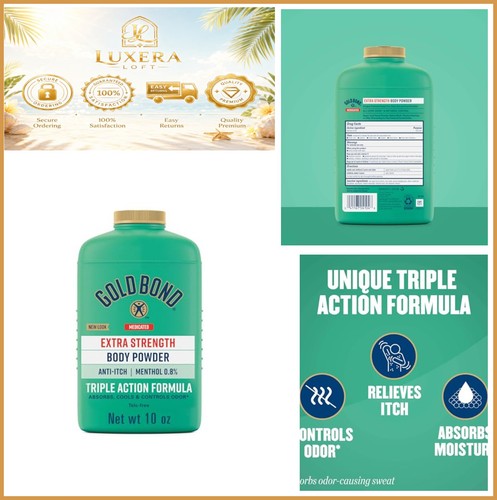 New medicated powder - new,