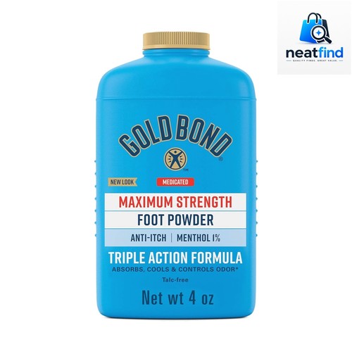 Medicated talc free foot - talc-free,