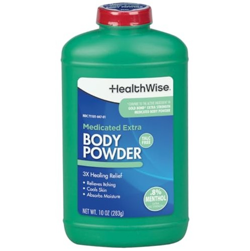 Body powder medicated extra - body,
