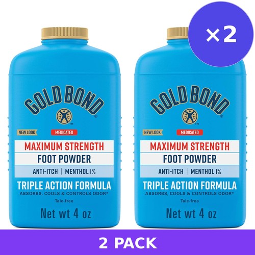 Gold bond medicated talc - gold, talc-free