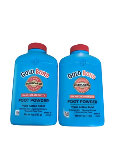 Gold bond medicated foot - medicated,
