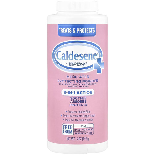 Medicated body powder with - powder,