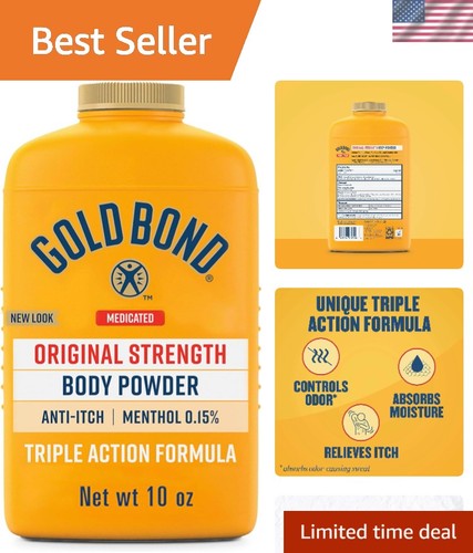 Medicated body powder - oz,