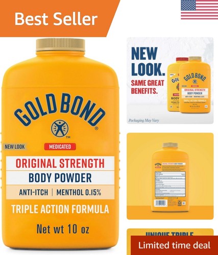 Cooling medicated body powder - medicated,