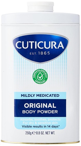 Cuticura mildly medicated talc - cuticura,