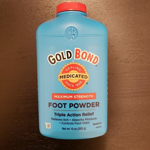 Gold bond foot powder - gold, with