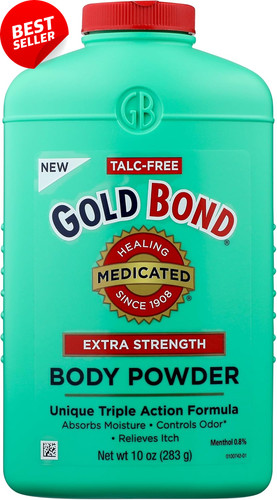 Medicated talc free extra - medicated,