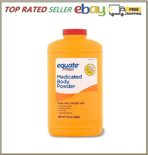 Equate medicated body powder - medicated,