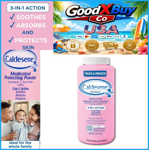 Medicated body powder - medicated, talc