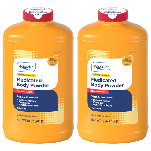 Equate medicated body - medicated,
