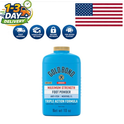 Medicated talc free - medicated, foot