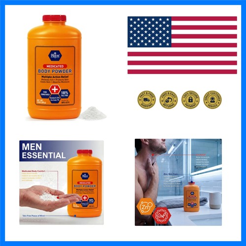 Medicated talc free body - medicated, talc-free