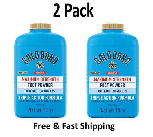 Gold bond medicated talc - gold,