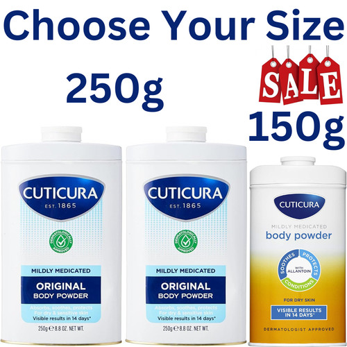 Cuticura mildly medicated - cuticura, talc