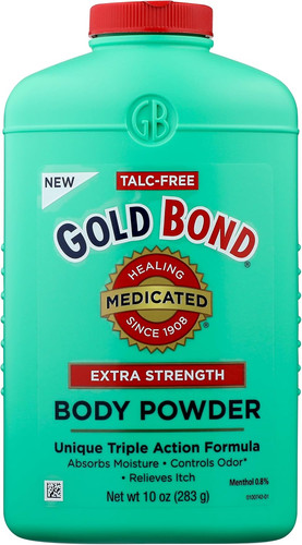 Medicated talc free - talc-free, extra