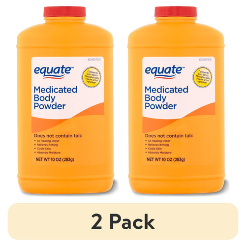 Equate medicated body powder - equate,,